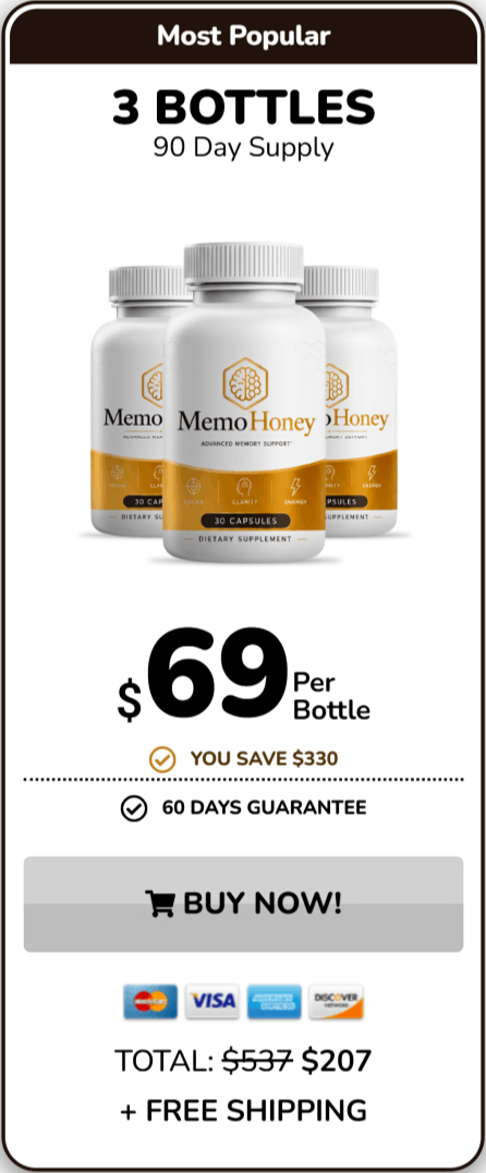 MemoHoney Memory Support offer price